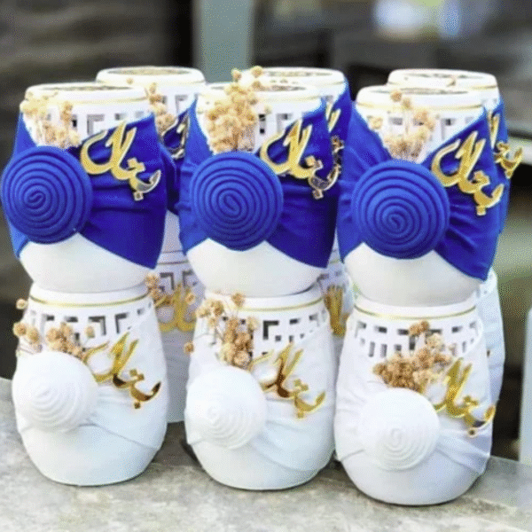 توزيعات مباخر – 12 قطعة مع تغليف قماش بلون حسب الطلب ولوجو مخصص حسب الطلب